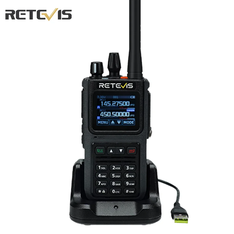 جهاز اتصال لاسلكي ، قوي ، UHF ، VHF ، IP67 ، مقاوم للماء ، ثنائي النطاق ، راديو ثنائي الاتجاه ، طويل المدى ، محمول ، تقليل الضوضاء ، 5 واط