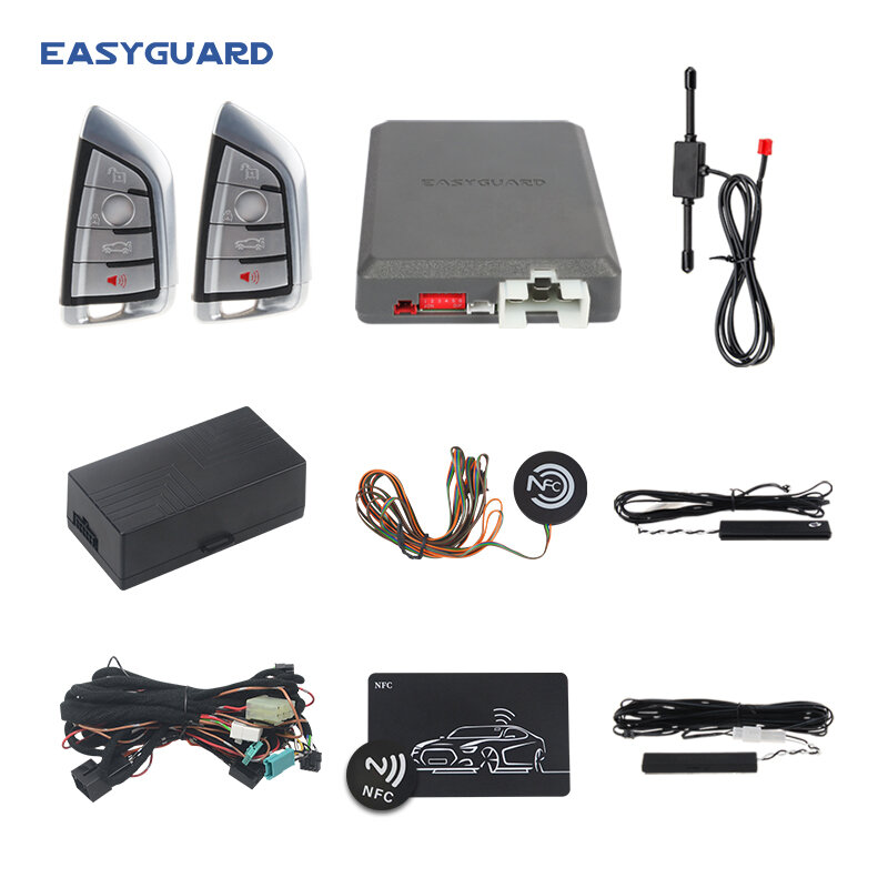 EASYGUARD CAN BUS التوصيل والتشغيل صالح لسيارات BMW F32 ، F33 ، F36 ، F48 ، F49 ، F39 ، F15 ، F16 ، G30 ، G01 ، G05 ، G20 ، G11 عن بعد السيارات بدء إنذار سيارة