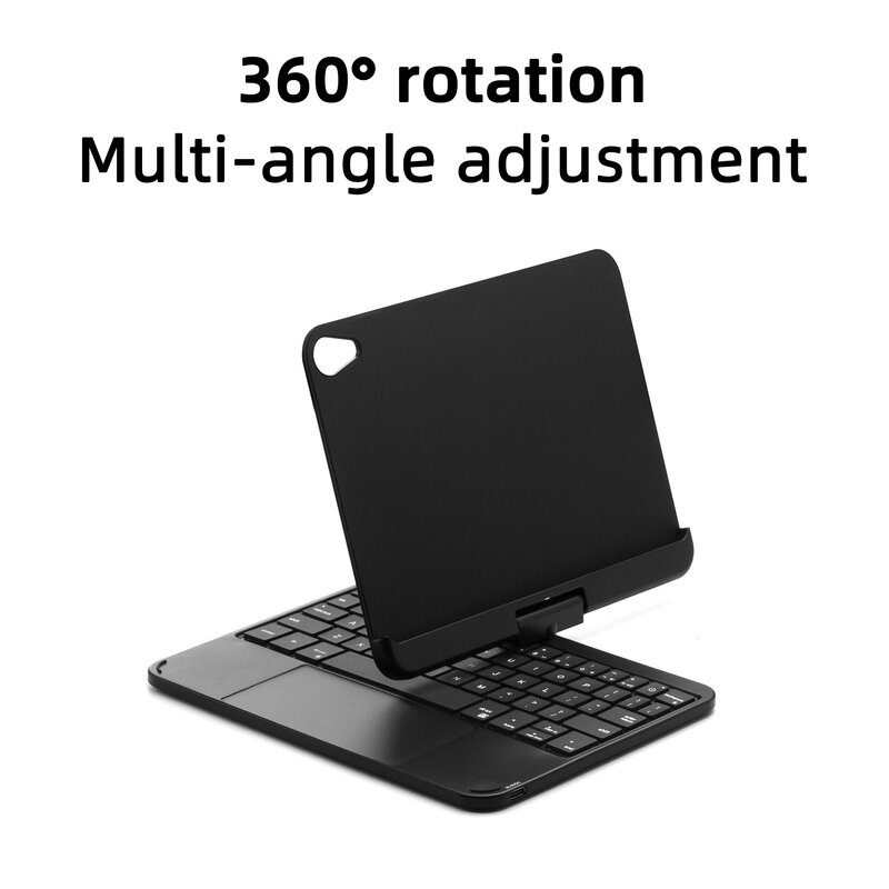 DOQO ماجيك لوحة المفاتيح حافظة لجهاز ipad Mini 6 2021 المغناطيسي غطاء الكورية العربية الروسية لابل mini6 6th الخلفية لوحة المفاتيح