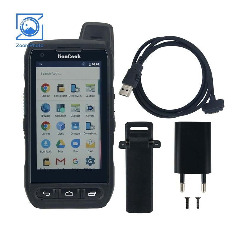 راديو Zello-walkie ip68 poc ، جهاز إرسال واستقبال محمول ، يدعم gps sms و mms لنظام android