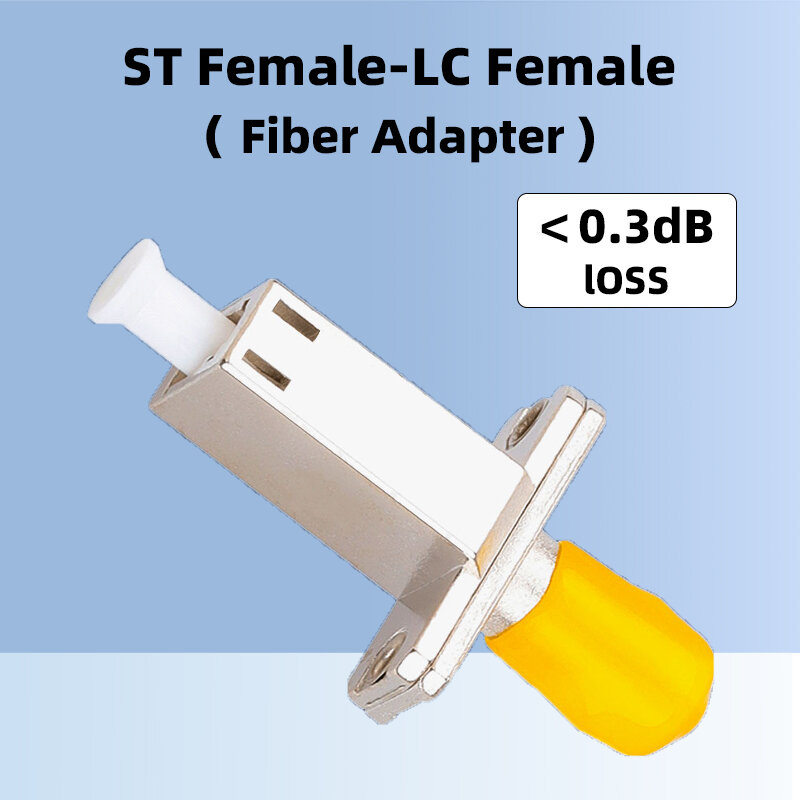 ST-LC مزدوجة محول ألياف الإناث الإناث إلى الإناث موصل ألياف منخفضة الإدراج فقدان الألياف التصحيح الحبل محول 01310 1550nm