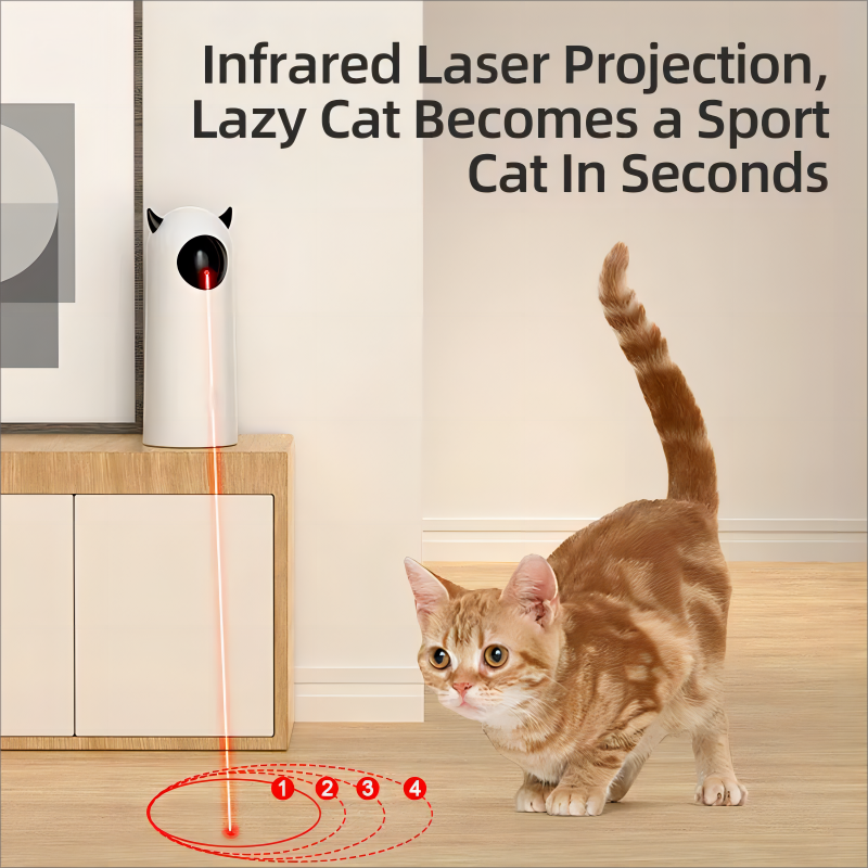 Pethare-ألعاب تفاعلية إلكترونية محمولة للقطط ، إغاظة الحيوانات الأليفة ، ليزر LED ، لعبة القط الداخلية ، الملحقات التفاعلية ، التلقائي ، د