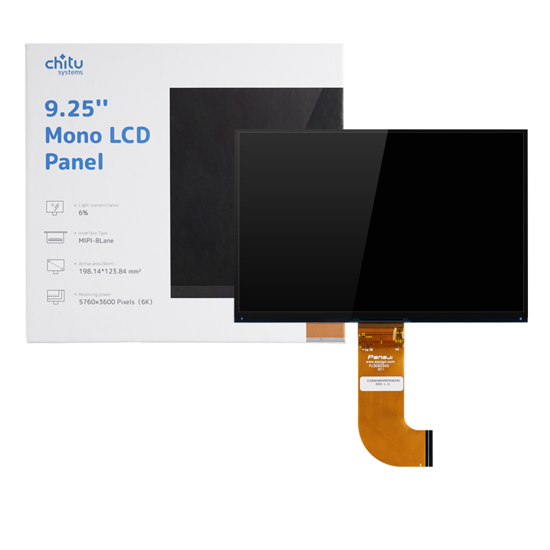 9.25 بوصة 6K 5760x3600 القرار LCD أحادي اللون الشاشة ل Anycubic الفوتون مونو X 6K/M3 زائد استبدال LCD