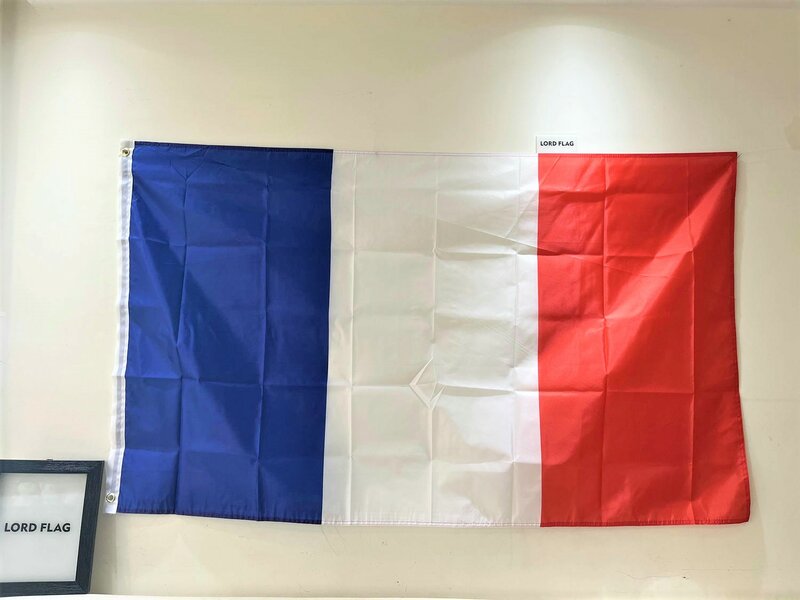 شحن مجاني فرنسا العظمى العلم 90*150 سنتيمتر 60*90 سنتيمتر معلقة الأزرق الأبيض الأحمر fra fr الفرنسية البوليستر راية الديكور العلم الفرنسي