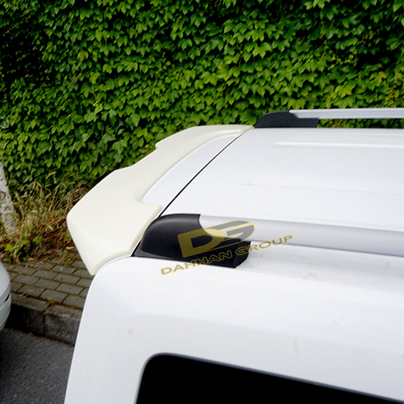 جناح سبويلر خلفي للسقف ، سطح خام أو مطلي ، طقم حافلة صغيرة بلاستيك ABS ، طقم شحن فورد ترانزيت 2014-Up ، جودة عالية