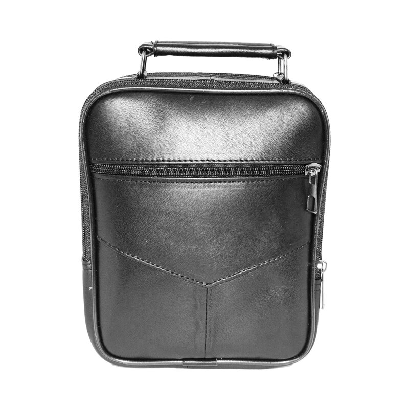 حقيبة يد من الجلد الطبيعي من LKeep ، حقيبة كتف ، محفظة بآلية ، LD448