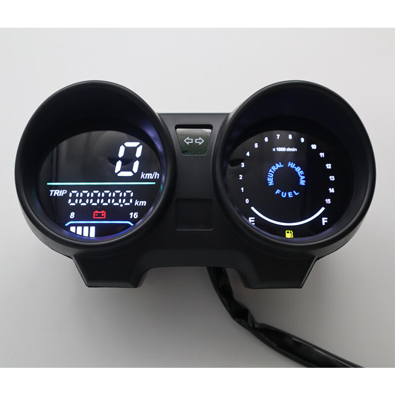 2022 لوحة القيادة الرقمية LED إلكترونيات دراجة نارية RPM متر عداد السرعة للبرازيل تيتان 150 هوندا CG150 Fan150 2010 2012