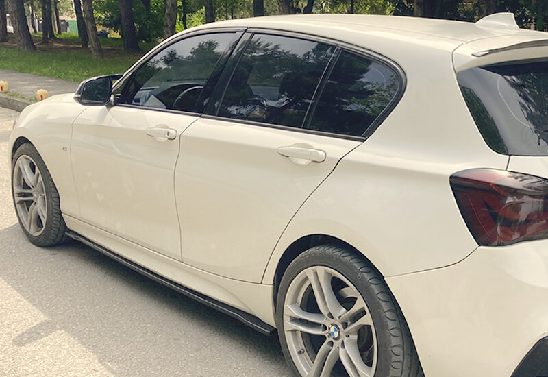 تنورة جانبية لسيارة BMW F20 LCI 2015 ، امتداد تنورة جانبية ، 1 سلسلة ، طراز M