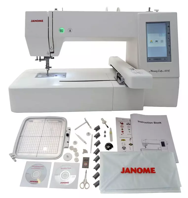 Janome-آلة صناعية احترافية Mc400e ، بأسعار معقولة ، حصرية