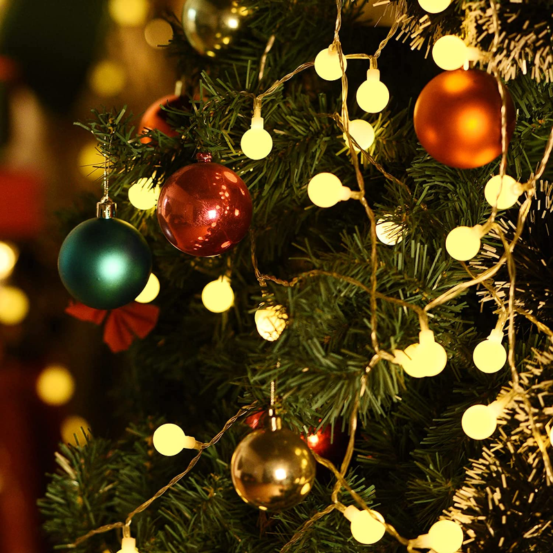 في الهواء الطلق LED الكرة الجنية سلسلة أضواء 10 متر USB/بطارية الطاقة مصباح ل جارلاند الزفاف عطلة غرفة عطلة زينة عيد الميلاد
