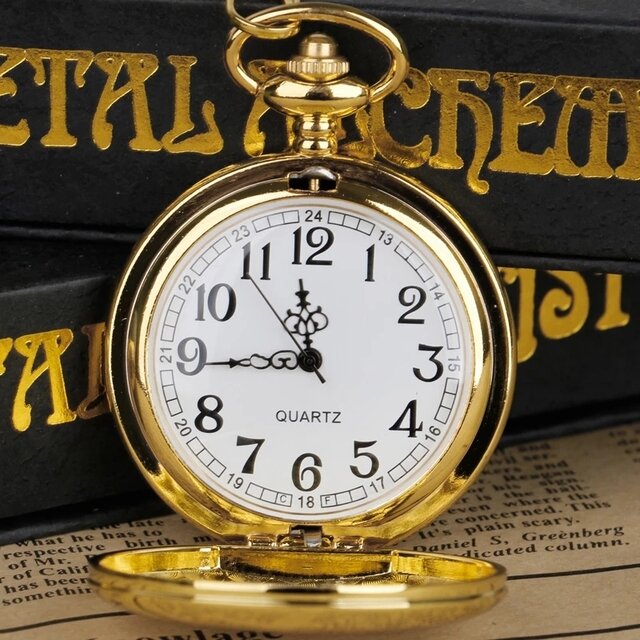 الفاخرة الذهب ساعة جيب كوارتز هدية مجموعة صناديق للأسرة موضة عادية قلادة قلادة للجنسين جيب و فوب سلسلة الساعات مع صندوق
