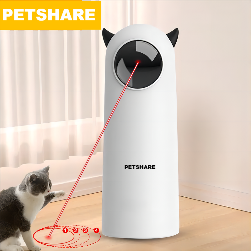 Pethare-ألعاب تفاعلية إلكترونية محمولة للقطط ، إغاظة الحيوانات الأليفة ، ليزر LED ، لعبة القط الداخلية ، الملحقات التفاعلية ، التلقائي ، د