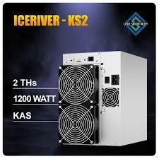 EP العلامة التجارية الجديدة عامل التعدين ASIC ، IceRiver KAS KS2 Kaspa ، 2TH ، W ، استهلاك الطاقة