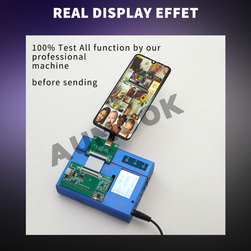 الأصلي AMOLED LCD لسامسونج غالاكسي A51 LCD عرض تعمل باللمس محول الأرقام الجمعية استبدال A515 A515FN/DS A515F