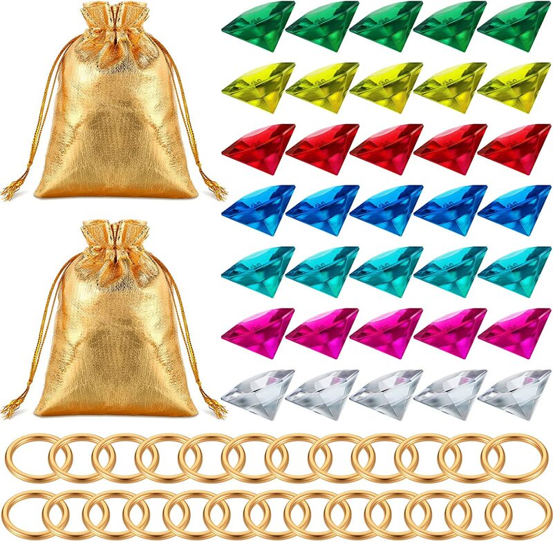 سونيك خواتم الطاقة والفوضى الزمرد 60 قطعة تماما الاكريليك الماس جوهرة مجوهرات سبيكة سونيك هدايا حفلة هالوين