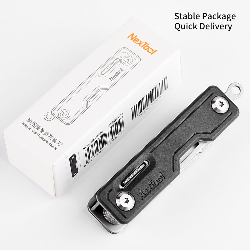 NexTool New10 في 1 سكين جيب صغير للطي أدوات يدوية بقاء Edc متعددة أداة حامل هاتف المحمول فتاحة بطاقة دبوس مقص DIY بها بنفسك