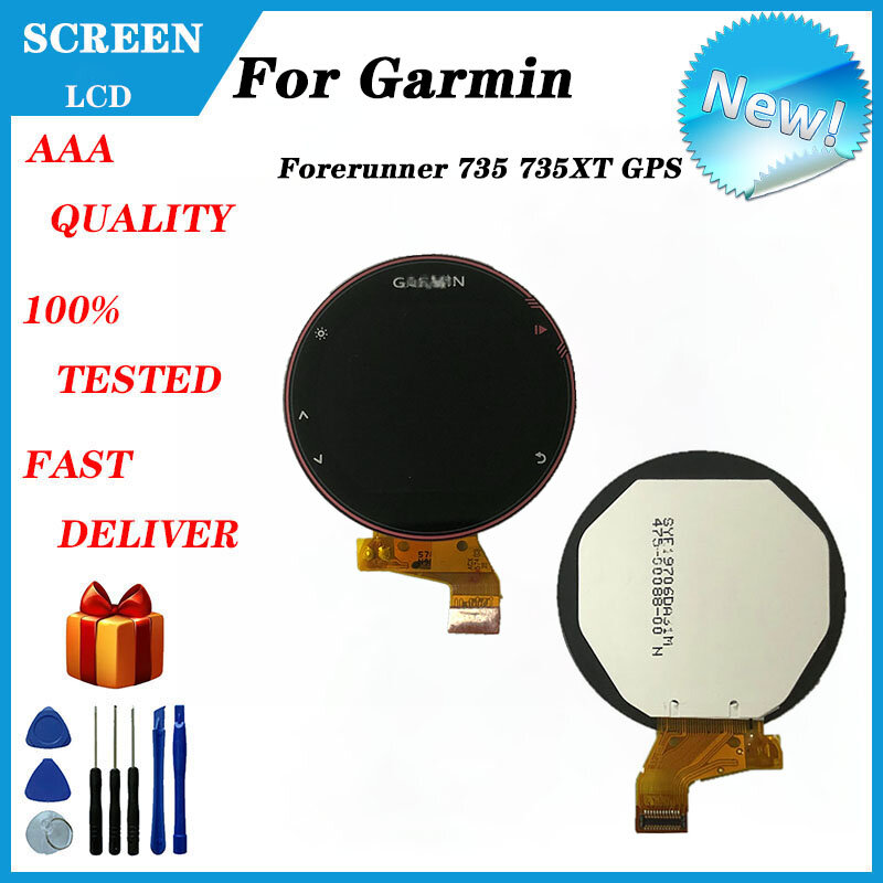 شاشة عرض LCD لرائد Garmin ، إكسسوارات ساعة ذكية ، قطع غيار وإصلاح ، من من نوع 735xt