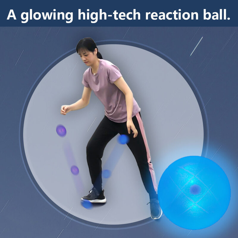 X-Ball الذكية رد فعل الكرة اليد العين coodination خفة الحركة التدريب الرقمي الاستشعار ناقلات ReactionX