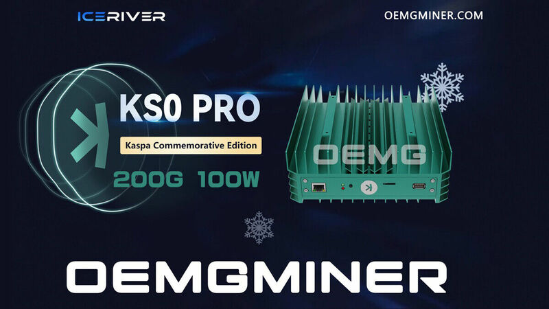 IceRiver KS0 Pro KAS Miner ، PSU الأصلي ، AD ، 4 ، احصل على 2 مجانًا ، اشتري G ، من من W ، مخزون جاهز ، جديد