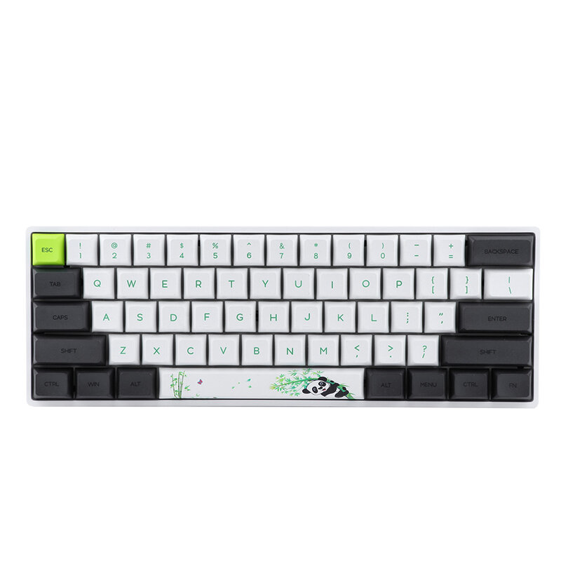 EPOMAKER SK61 الساخن قابلة للتبديل لوحة المفاتيح الميكانيكية RGB الخلفية NKRO نوع-C كابل ل Win/Mac Gateron التبديل البصرية teclado mecânik