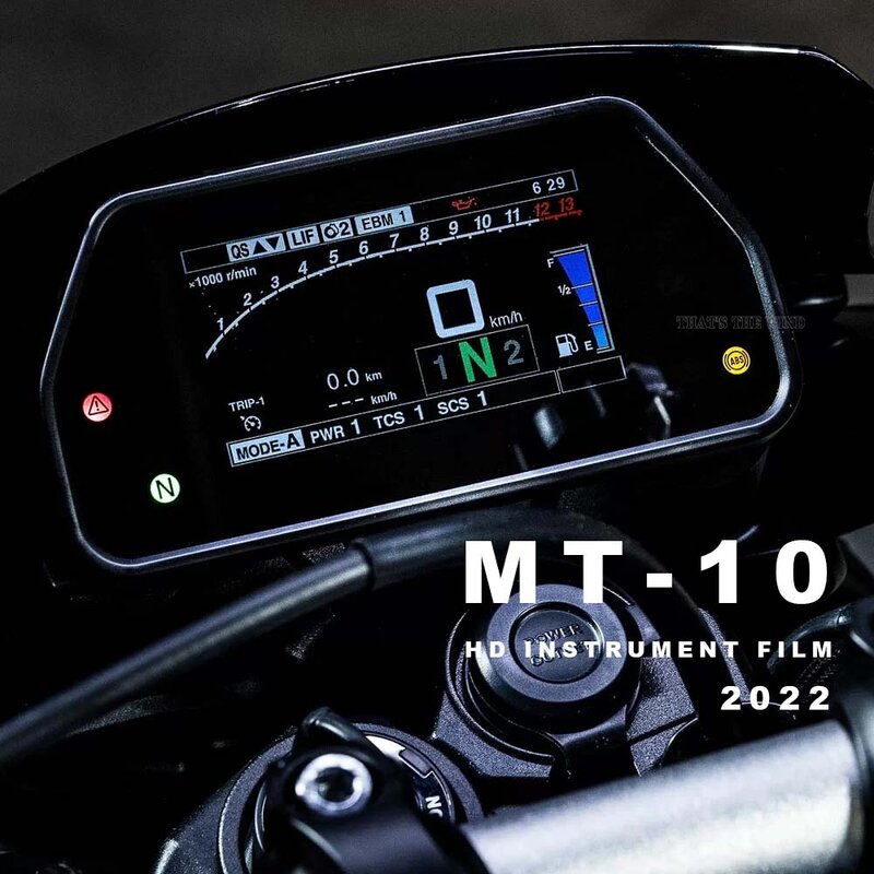 واقي من الخدوش للدراجات النارية لياماها mt 10 2022 ملحقات Mt10 sp ملحقات لوحة شاشة فيلم أداة