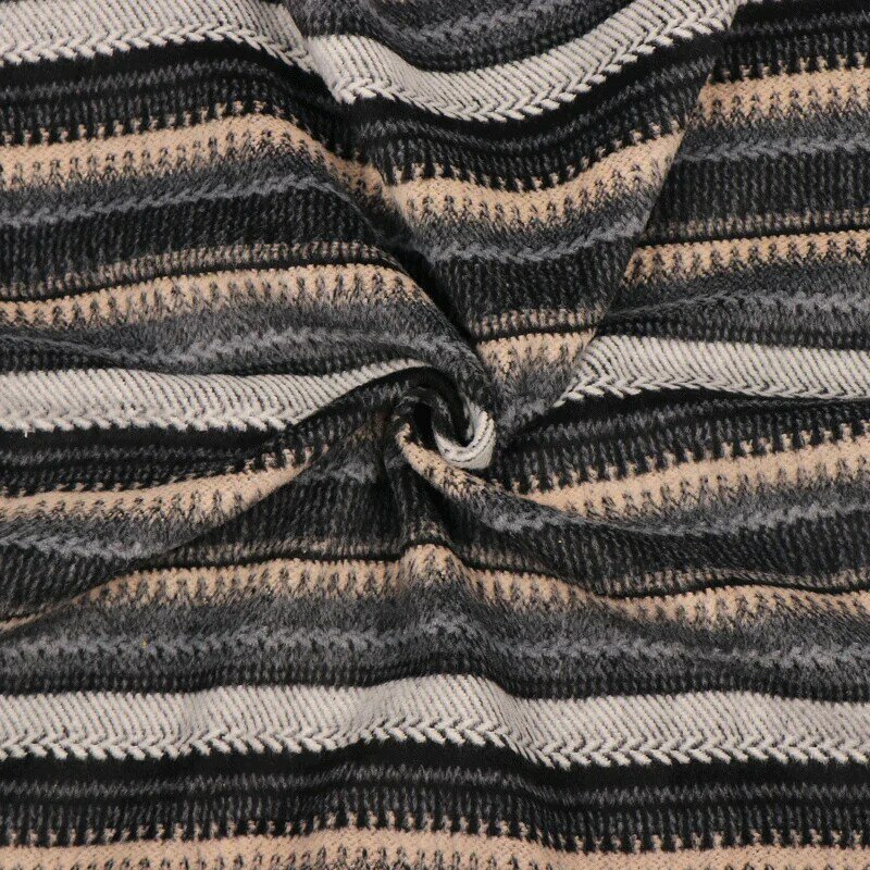 مخطط البلوز المرأة Sweater سترة كبيرة الحجم كم طويل الأزواج فضفاض بلايز الهيب هوب الشارع الشهير البلوز عادية أنثى