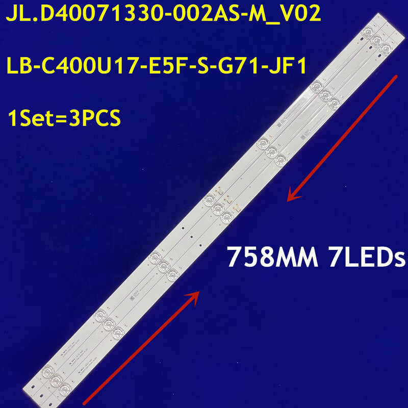 شريط إضاءة خلفية ليد لفيلكو Ptv40e60sn Ptv40e60 PTV40G50 ptv40g50ns ، 5Kit
