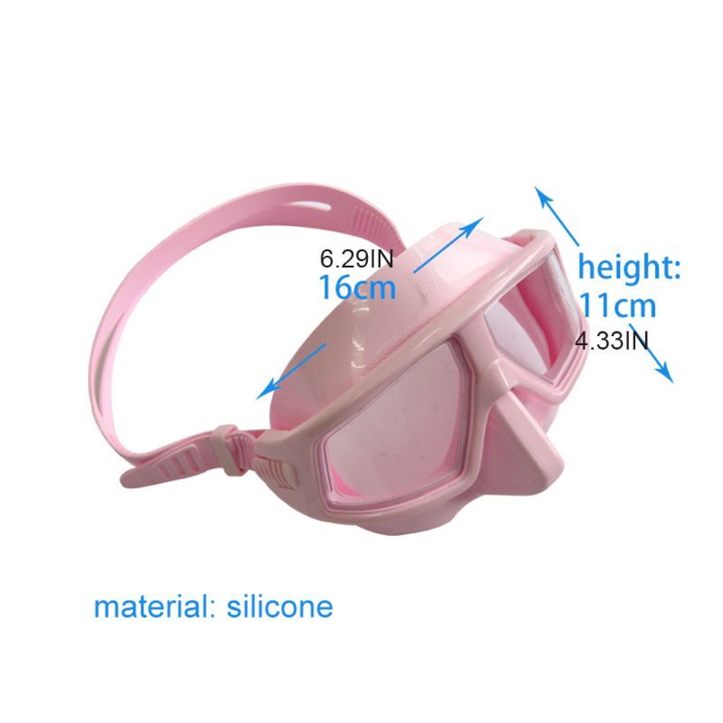 قابل للتعديل الحرة الغوص نظارات مكافحة الضباب مقاوم للماء الغوص قناع الغوص نظارات نظارات