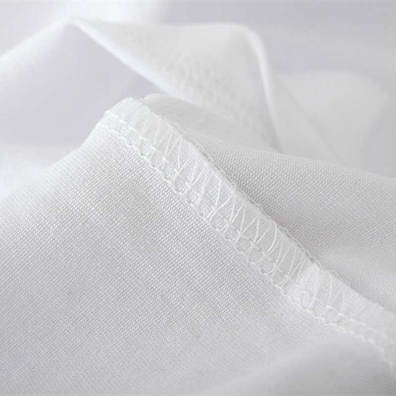 تي شيرت نسائي بأكمام قصيرة ، ملابس غير رسمية ، أبيض ، Harajuku ، صيفي ، نحيف
