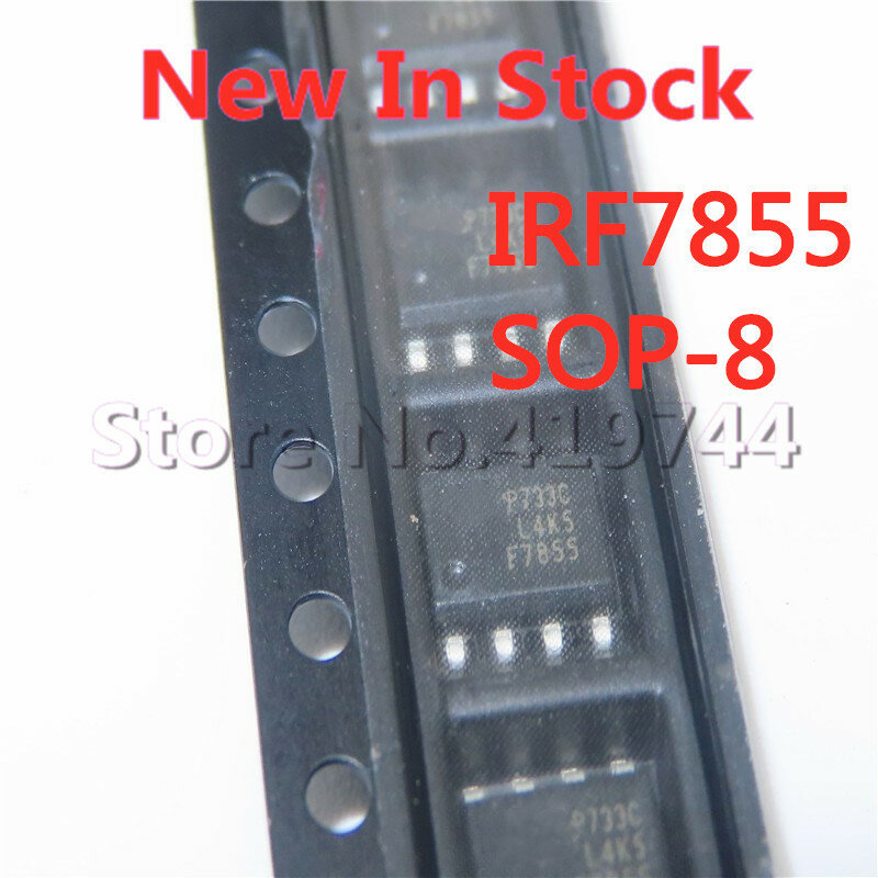 5 قطعة/الوحدة IRF7855TRPBF IRF7855 SOP-8 F7855 12A/60V في الأسهم الجديدة الأصلي IC