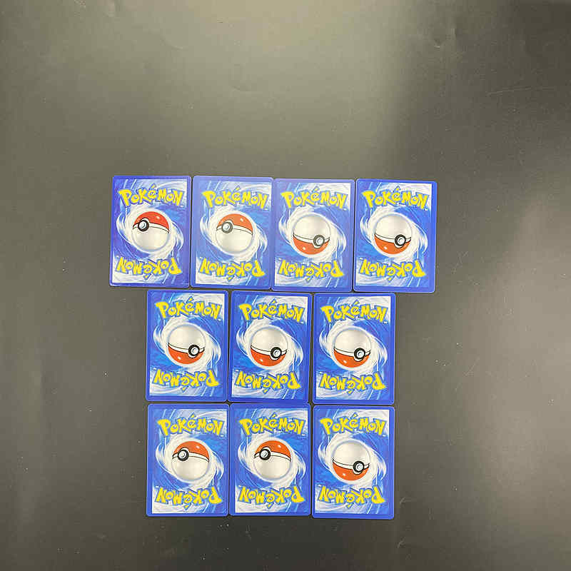 10/20 قطعة بطاقات البوكيمون GX العلامة فريق Vmax EX ميجا الطاقة الساطع بوكيمون لعبة ببطاقات ورقية Carte التداول جمع بطاقات بوكيمون بطاقات