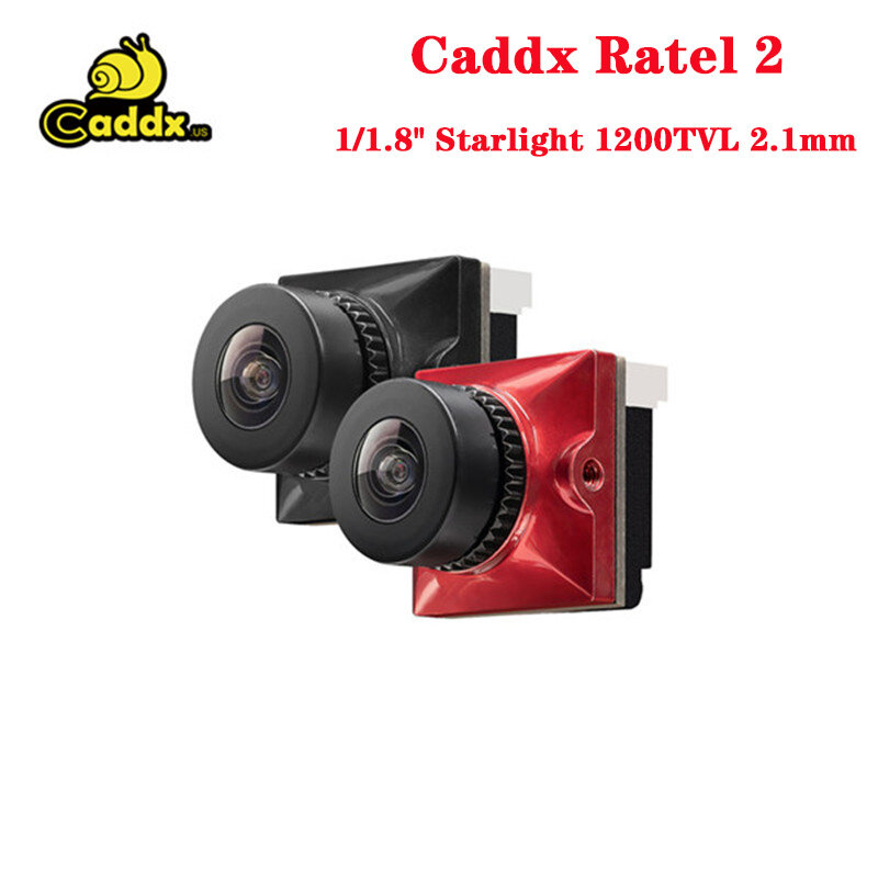 كاميرا صغيرة Caddx Ratel لسباق FPV ، ضوء النجوم السقاطة ، سوبر WDR ، السقاطة ، 1200TVL ، NTSC PAL ، ، 2 ، Ratchet Pro ،"