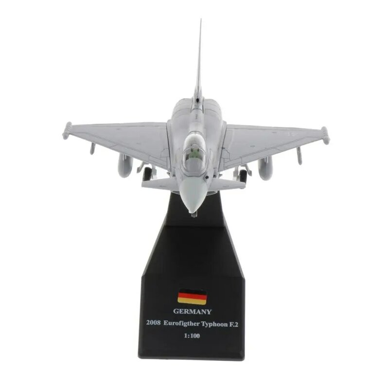 1:100 EF-2000 Eurofighter تايفون مقاتلة نموذج وعرض موقف جمع هدية EF 2000 سبيكة نموذج طائرة صغيرة ديكور المنزل