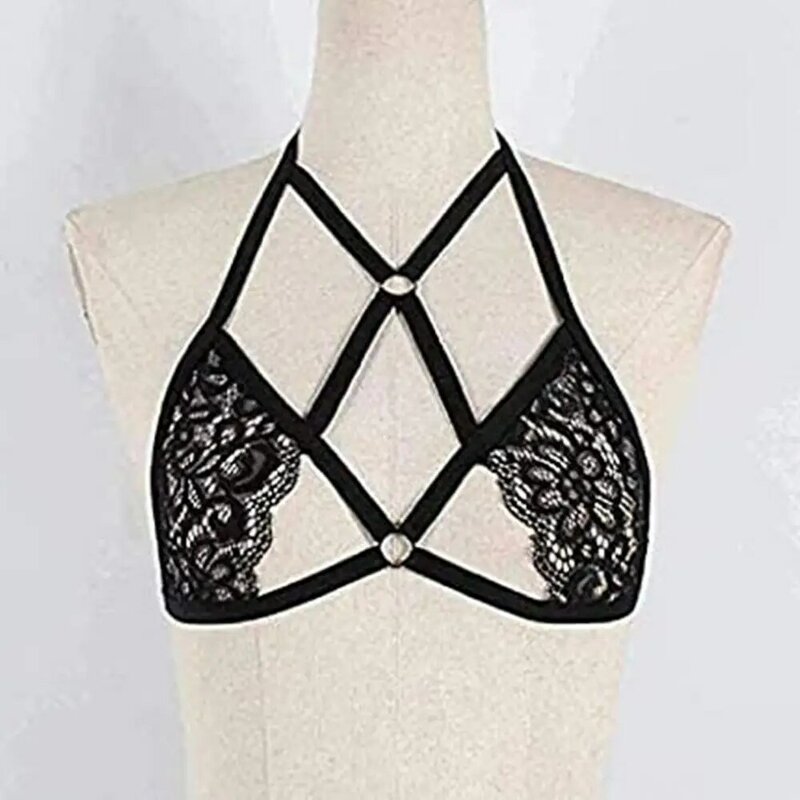 ملابس داخلية من OLO Lovers' صدرية نسائية مثيرة من الدانتيل صدرية ملابس داخلية يومية ملابس داخلية للخروجات اليومية حمالة صدر بدون ظهر إغراء للدفع