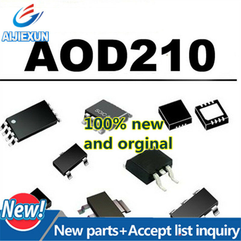 10 قطعة 100% جديد وأصلي AOD210 D210 TO252 30 فولت N-قناة MOSFET مخزون كبير