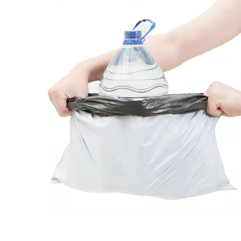 حقيبة تعبئة بلاستيكية ذاتية الغلق ، حقيبة بريد بيضاء ، أكياس تخزين مغلف سريعة ، حقيبة بريد مقاومة للماء ، أكياس بريد