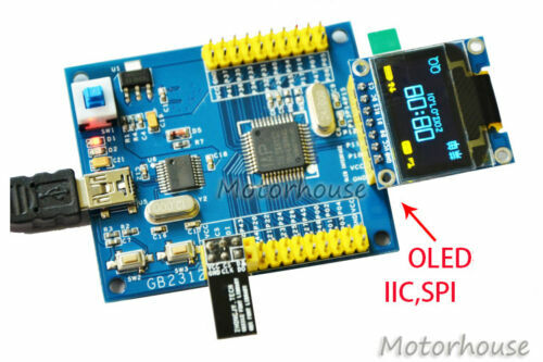وحدة شاشة OLED LCD ssd1306 أصفر وأزرق 5 فولت 0.96 بوصة IIC SPI مسلسل 128X64 لـ Arduino