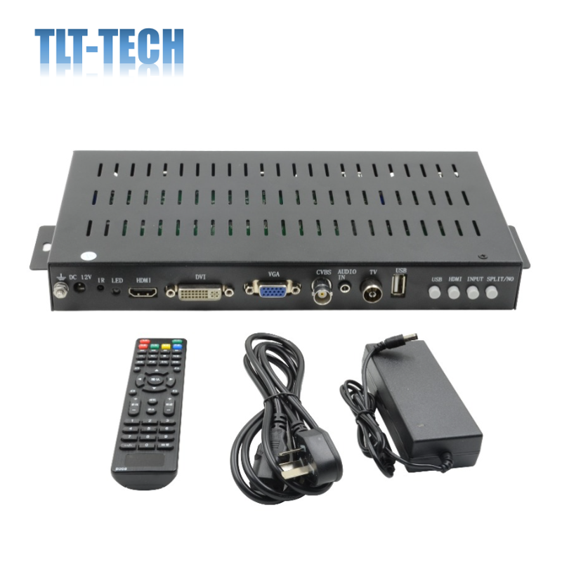 وحدة تحكم حائط فيديو متعددة الوظائف ، Full HD ، 1080P ، HDMI ، VGA ، DVI ، 2x2 ، 1x4 ، 1x2 ، 1X3
