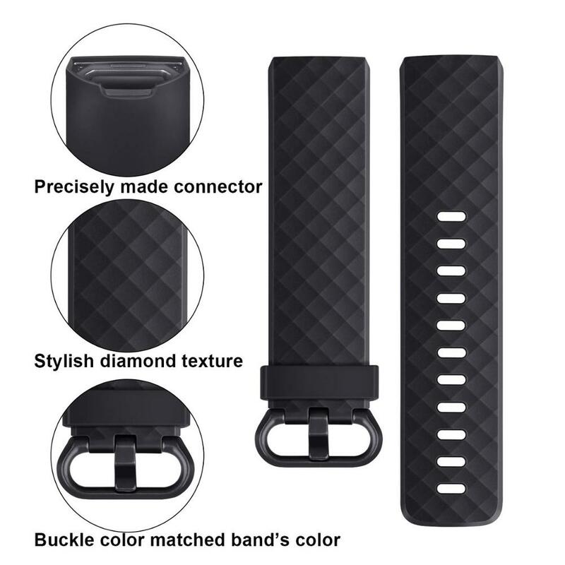 سيليكون حزام ل fitbit تهمة 4 3 الفرقة SE استبدال الأساور تهمة 4/3 SE Smartwatch حزام سوار Fitbit تهمة 4 حزام
