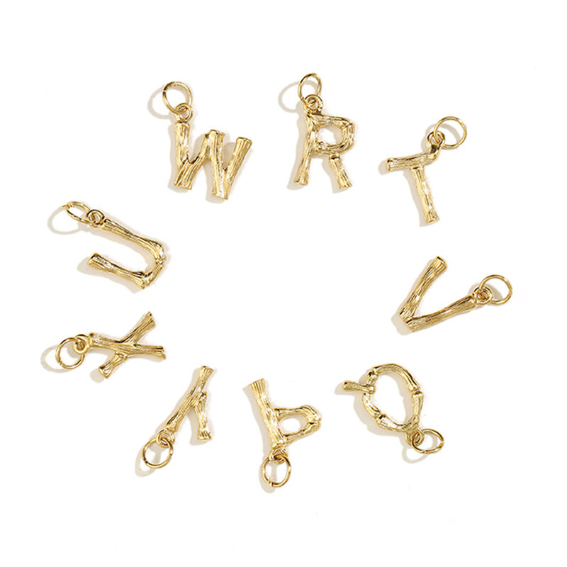 EManco الأولي السحر 26 الإنجليزية الأبجدية رسالة حلية المعلقات للنساء رجل عقد دي اي واي سوار صنع المجوهرات A-Z