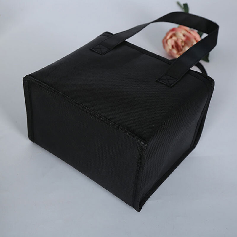 المحمولة حقيبة الغداء يمكن برودة حزمة الغذاء التعبئة الحاويات الحرارية معزول حقيبة الغداء قماش متعدد الاستخدامات صديقة للبيئة تخزين المواد الغذائية