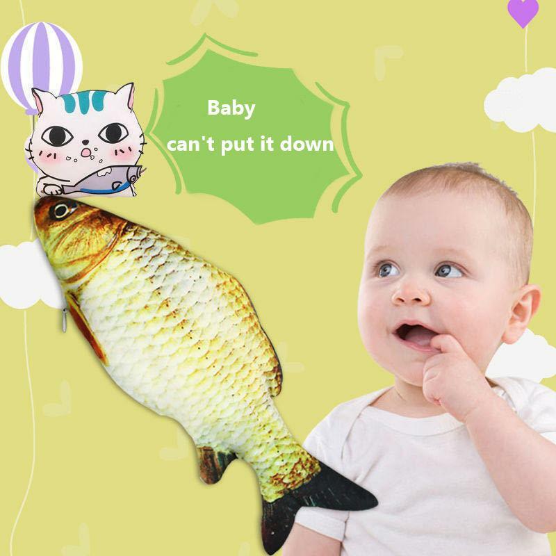 الأطفال الطفل لعبة الأسماك الكهربائية يمكن الغناء والقفز محاكاة أفخم لعبة الأسماك الكهربائية للنوم الطفل لغز التعليم المبكر