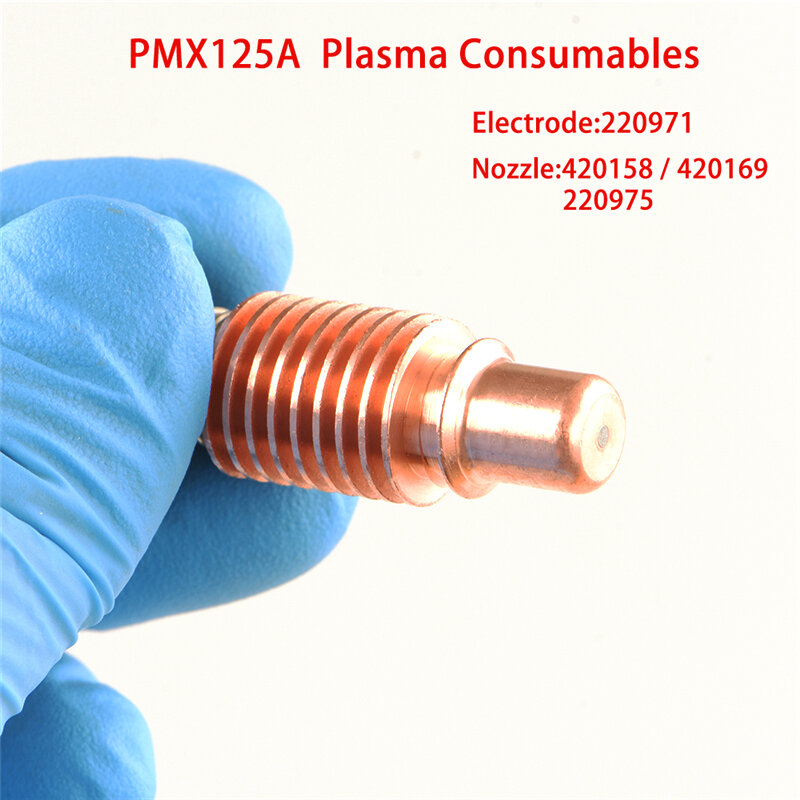 PMX125A البلازما قطع المواد الاستهلاكية فوهة 420158 420169 220975 القطب 220971