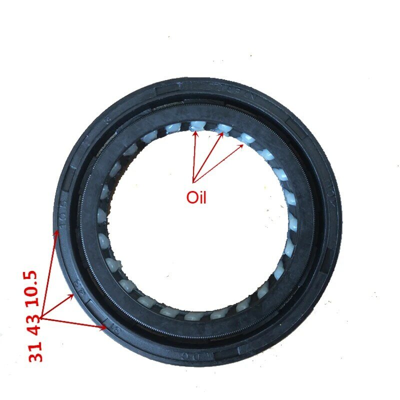 1 pair Motorcycle Front Fork Shock Absorber Oil Seals 31 43 10.5 31X43X10.5 31*43*10.5  For Honda Motor