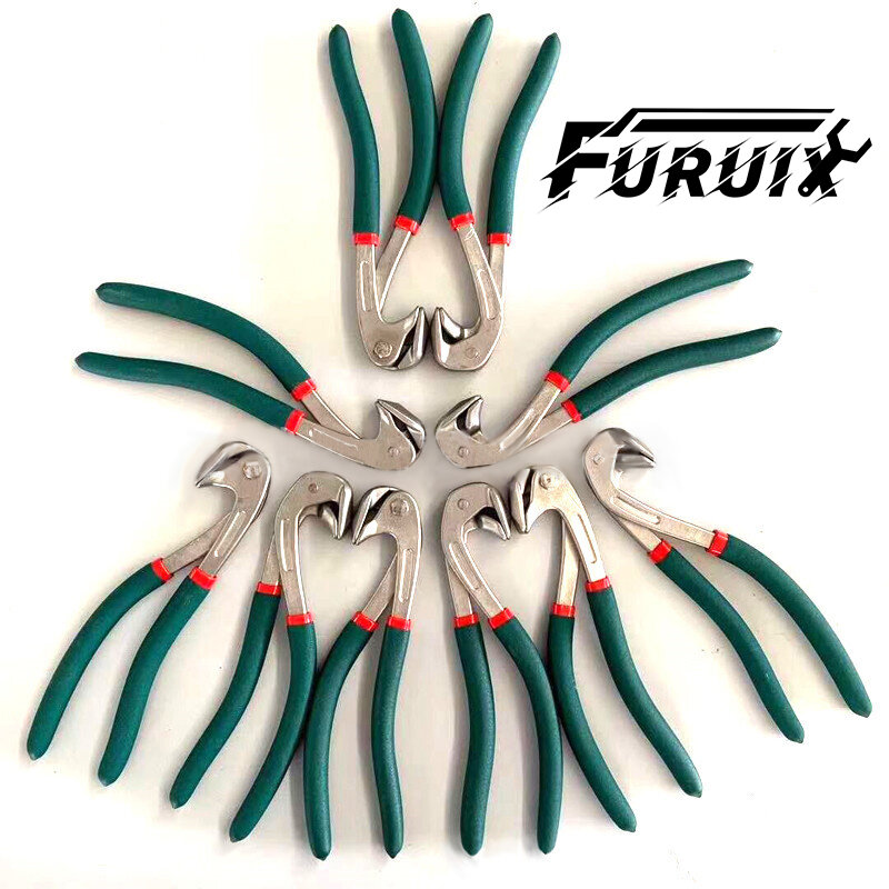 FURUIX إصلاح مجلس حافة كماشة لقط حافة سيارة الاكتئاب إصلاح أداة بارب الحاجز الضغط حافة كليب الحرة ورقة معدنية