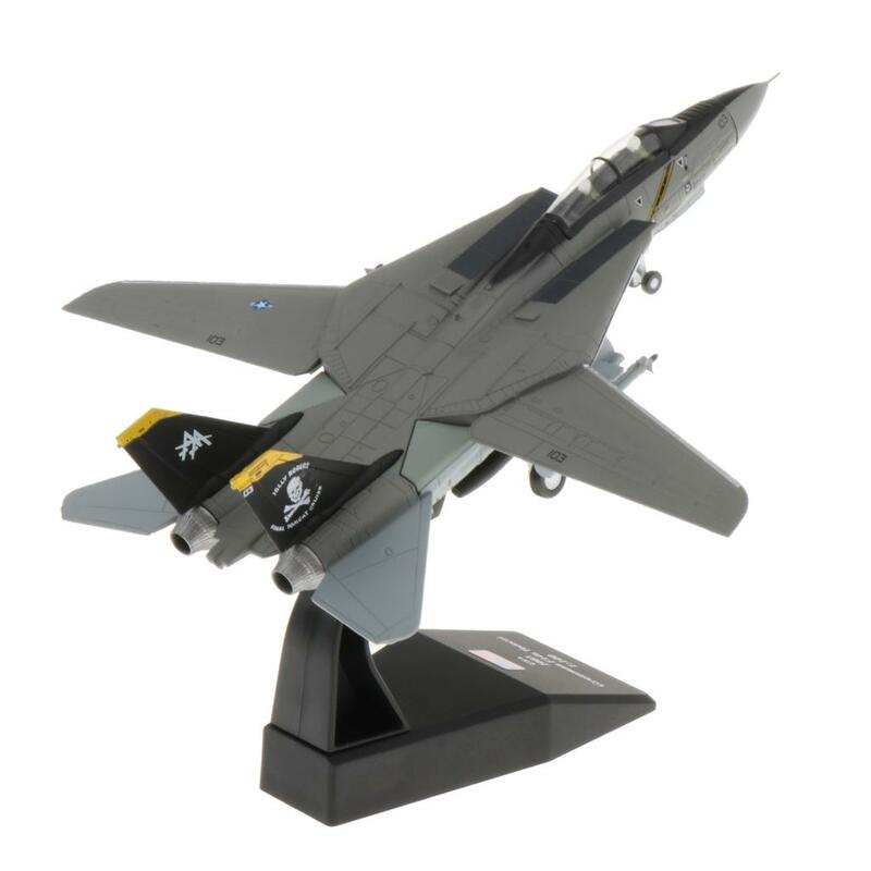 1:100 دييكاست لعبة مجسمة F-14 سوبر فلانكر طائرة مقاتلة
