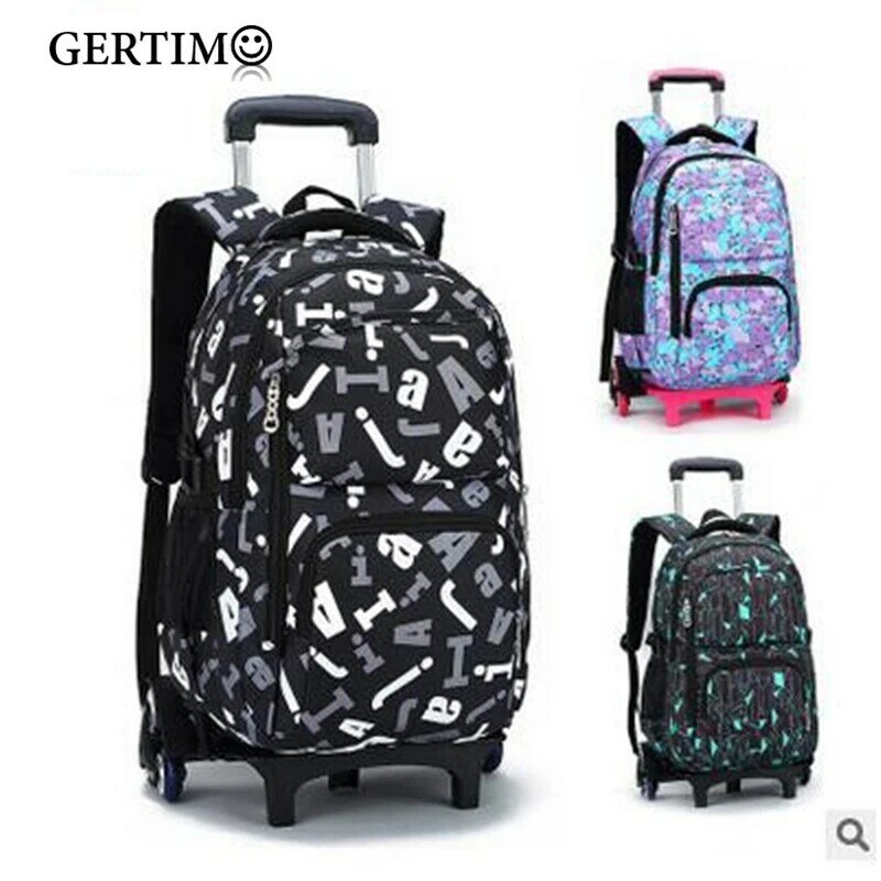 حقائب مدرسية للأطفال حقيبة مدرسية للأطفال بعجلات حقائب سفر للأولاد الابتدائية على عجلات ؛ mochilas con rueda