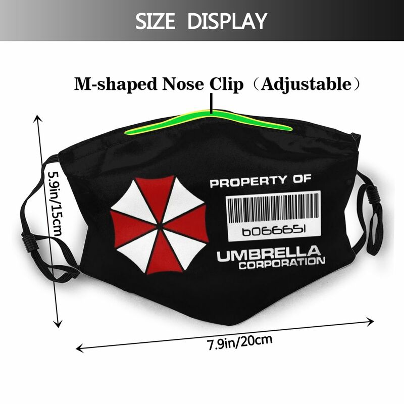 مظلة شركة قناع الوجه خاصية Mascarilla Wasbaar مميزة العصرية مع مرشحات PM2.5