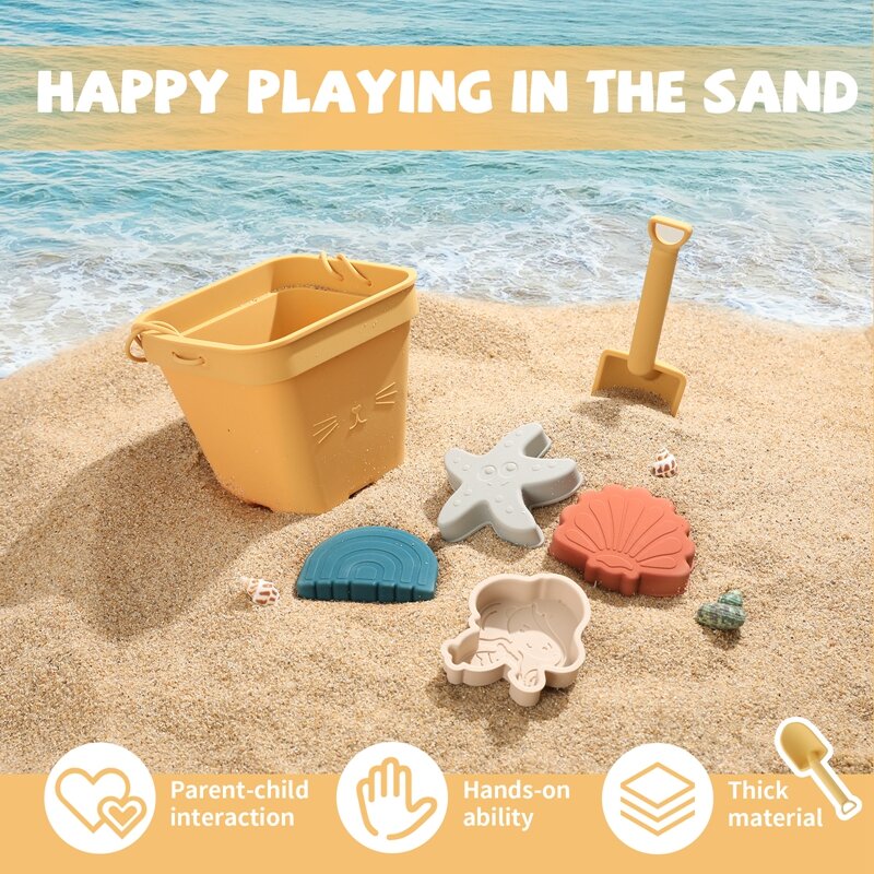 1 مجموعة الأطفال سيليكون ألعاب للشاطئ مع نماذج للحيوانات لطيف ألعاب بالماء الرمال تلعب لعبة للهواء الطلق حمام الطفل لعبة أطفال السباحة