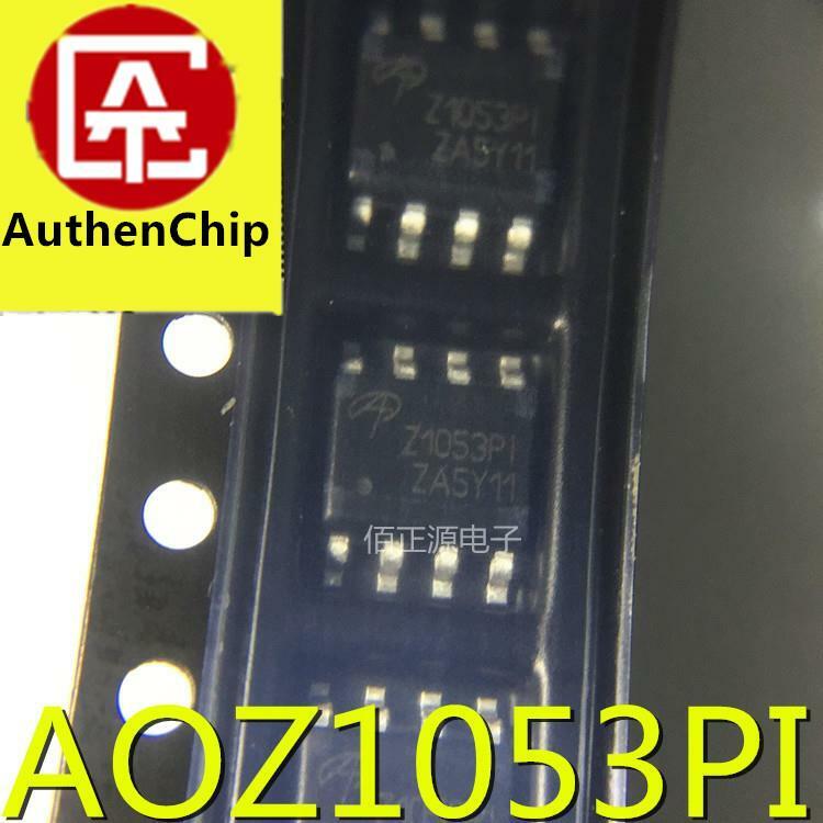 10 قطعة 100% الأصلي الجديد في المخزون AOZ1053PI Z1053PI SOP8 5A متزامن باك منظم AOS أمريكا
